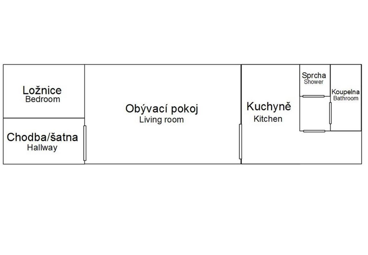 Apartman Pod Hradem Sobeslav Экстерьер фото